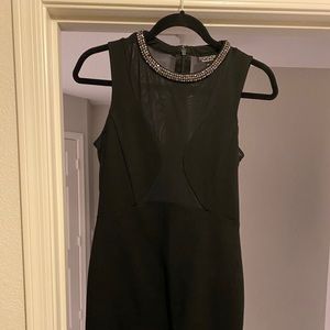 Topshop Mini Black Dress
